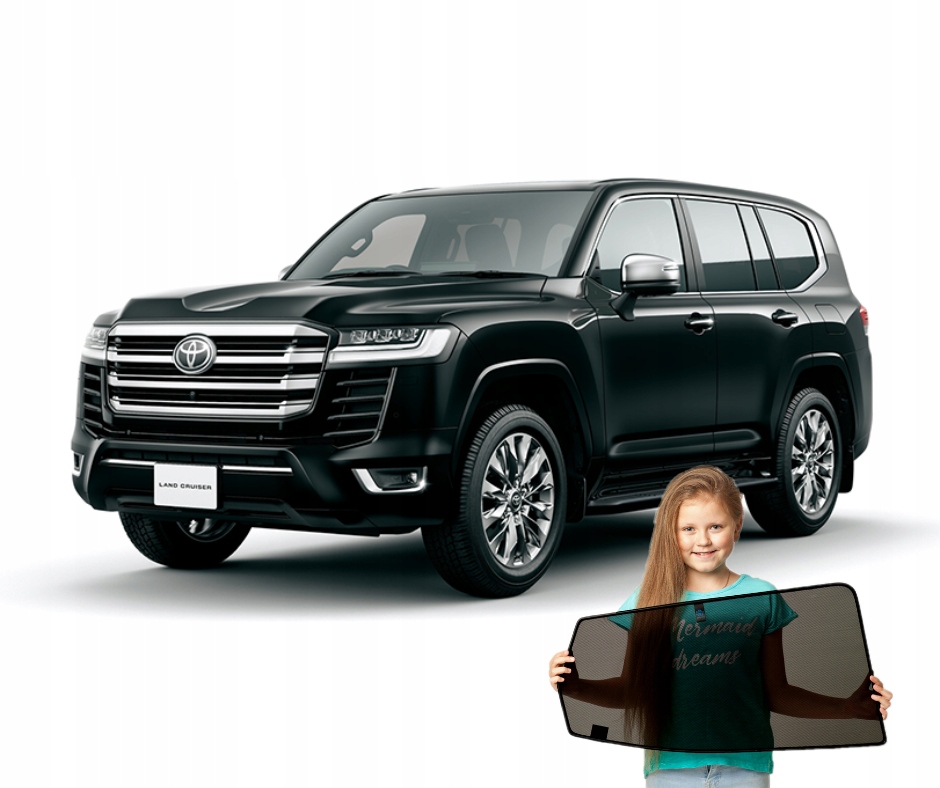 Sluneční clony určené pro Toyota Land Cruiser J250