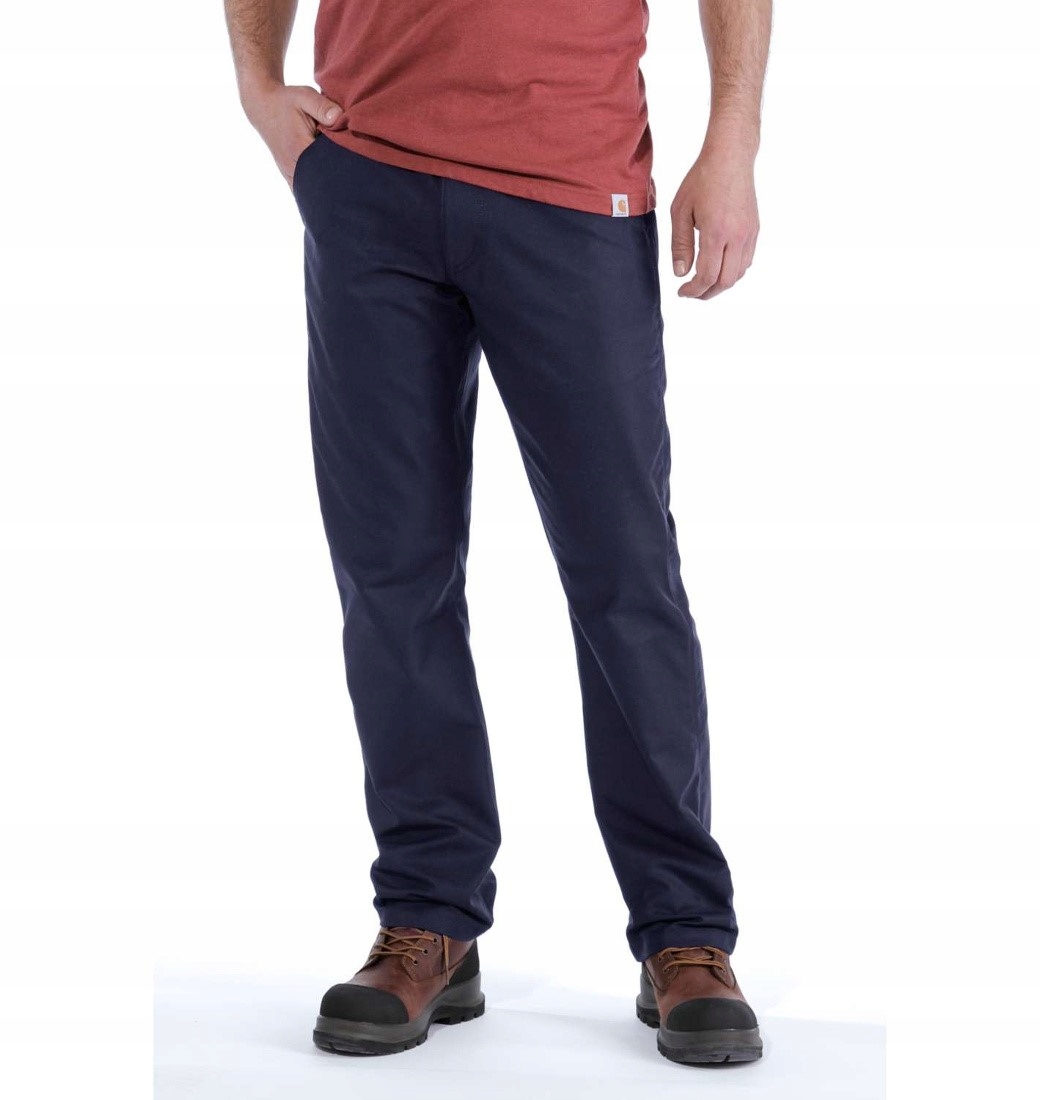 Kalhoty Carhartt Rugged Stretch Canvas Pant Navy
