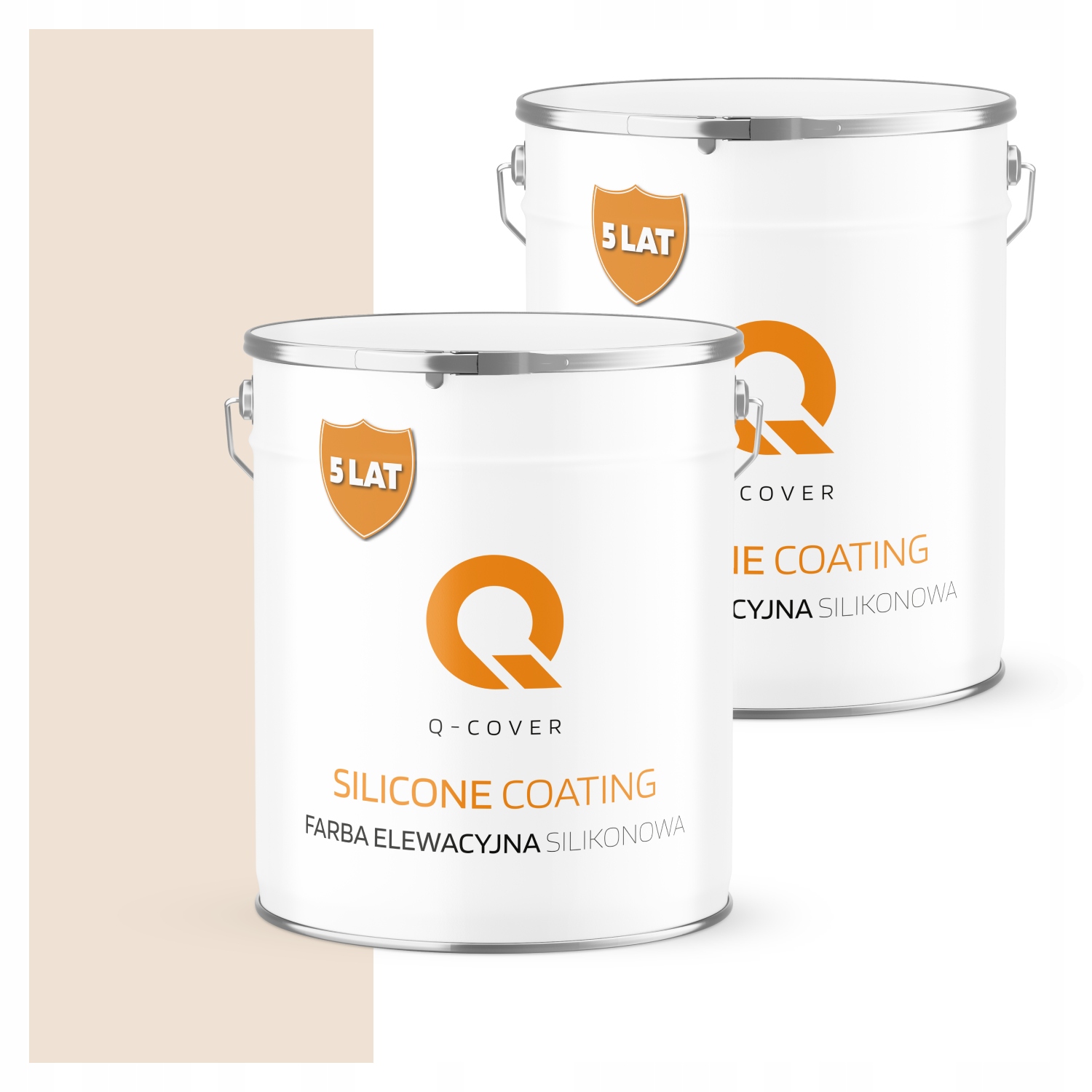 Barva Fasádní 5L Silikonová Uv Barva Béžová Světlá