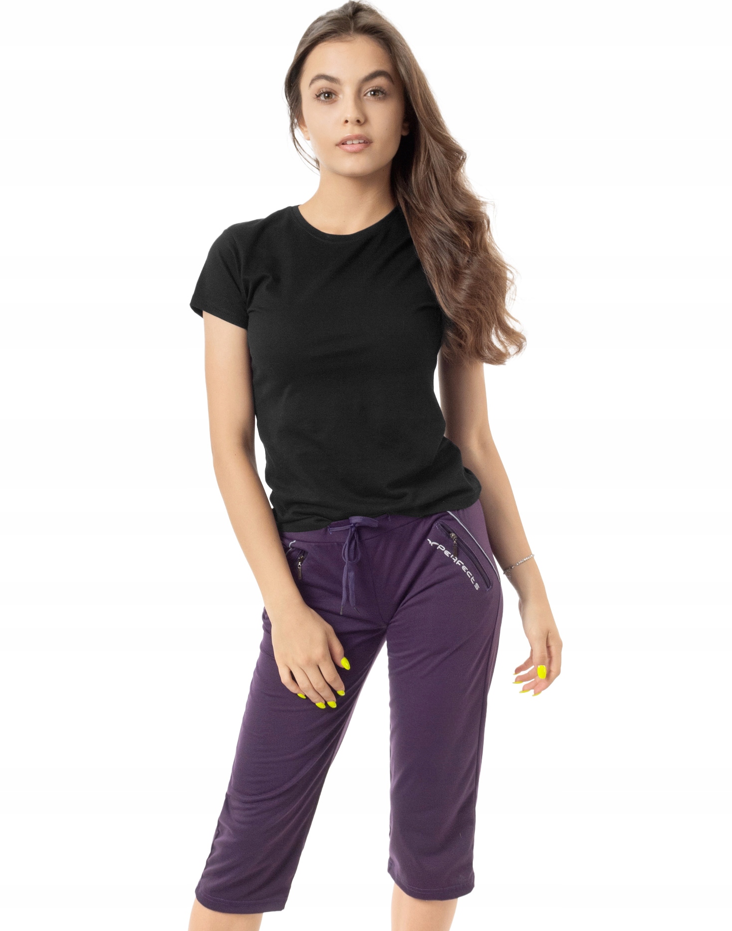 

Rybaczki Capri Krótkie Spodenki Damskie 815-05 XXL