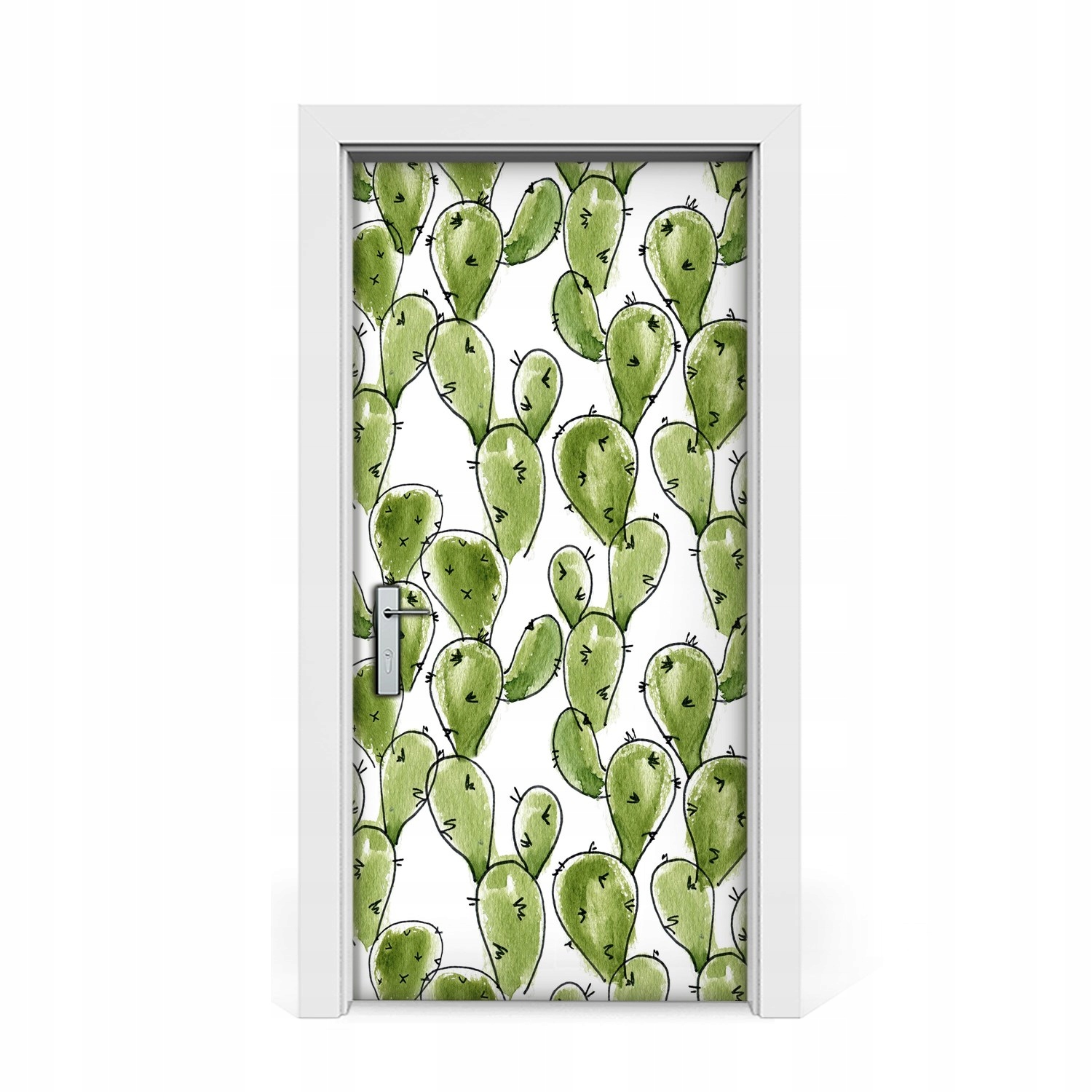 

Naklejka na drzwi Kaktus w stylu Boho 95x205