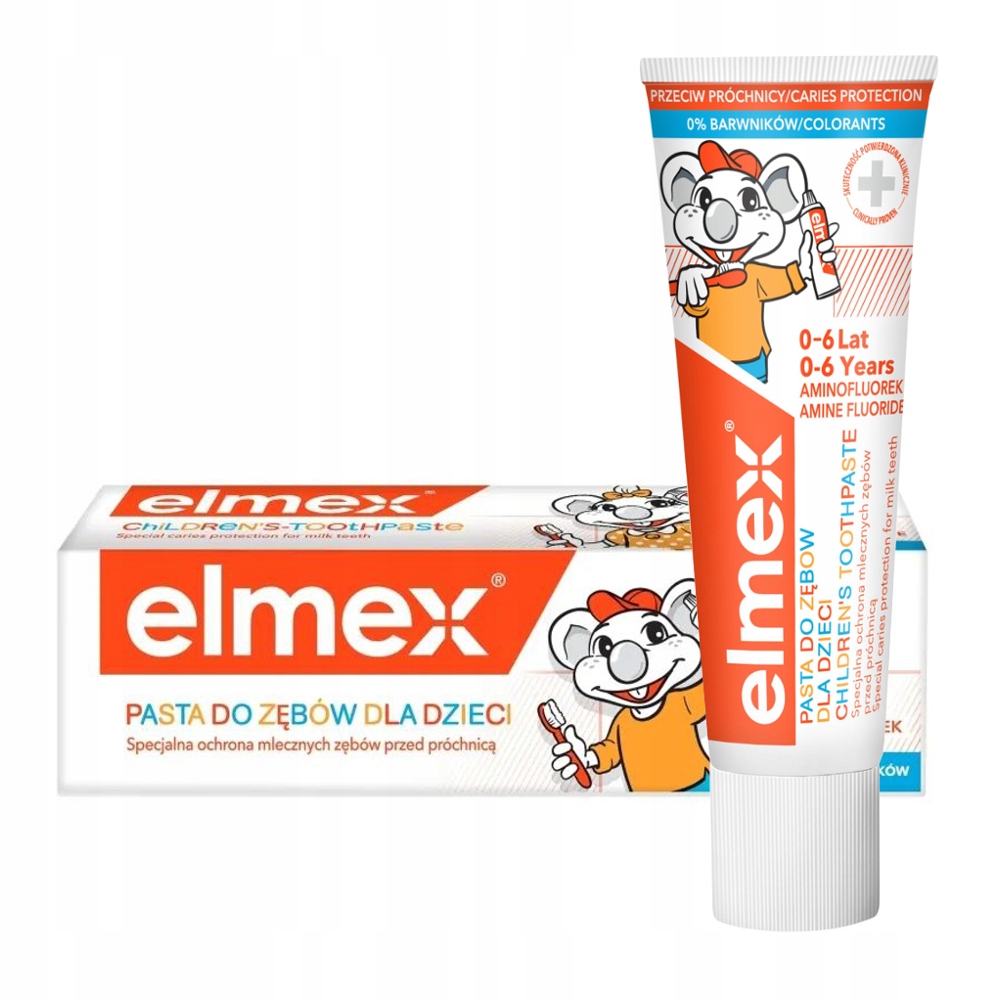 

Elmex Kids 50ml pasta do mleczaków dla dzieci 0-6