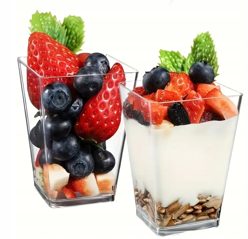 Pucharki SPACE 2 do deserów Kubek na przekąski FINGERFOOD 120ml 24szt EAN (GTIN) 5901535104612