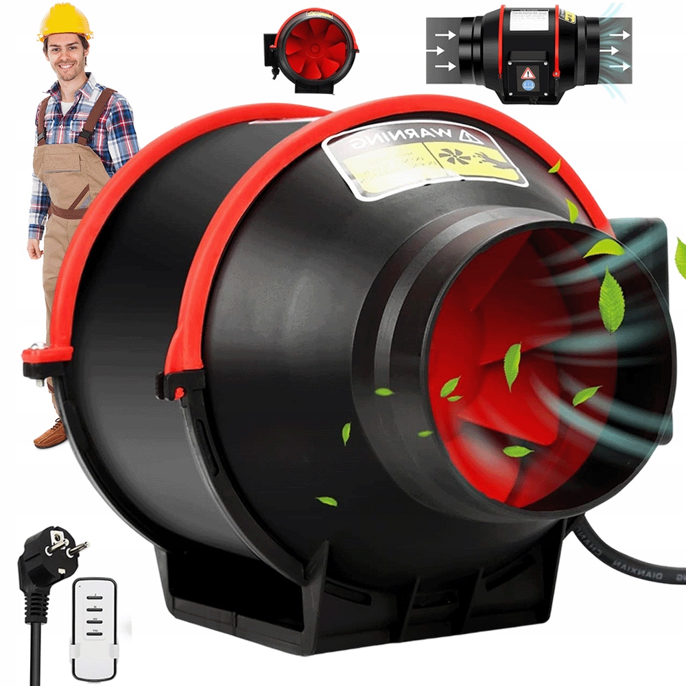 Ventilátor 100 MM 310 M3/H Tichý IP44 S Dálkovým Ovládáním Do Koupelny A Garáže V Kuchyni