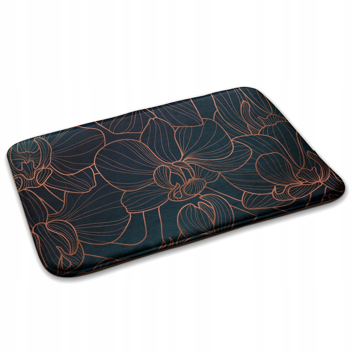 Designový koberec Loft do obývacího pokoje Ložnice Květiny v linii 75x45 cm