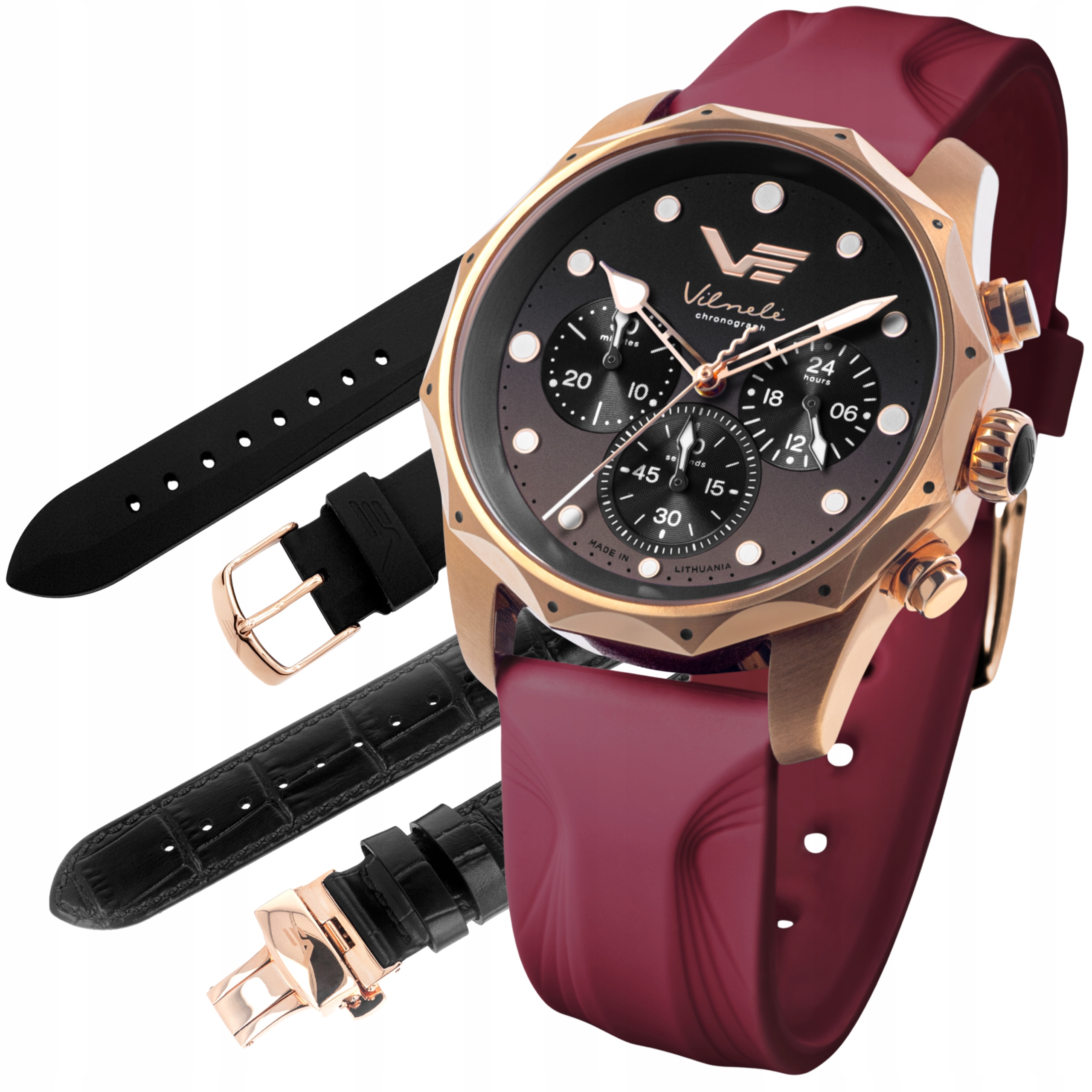 Nové originální dámské hodinky Vostok Europe JS20-125B751-CB Vilnele Chrono