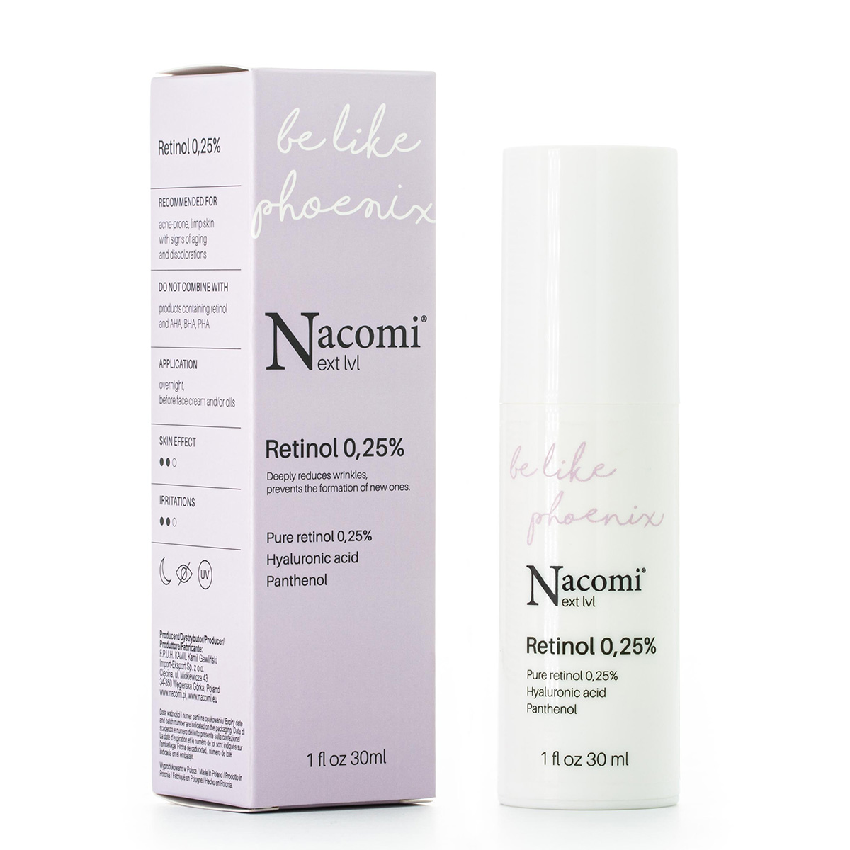 

Nacomi Next Level Serum Do Twarzy Retinol 0,25%