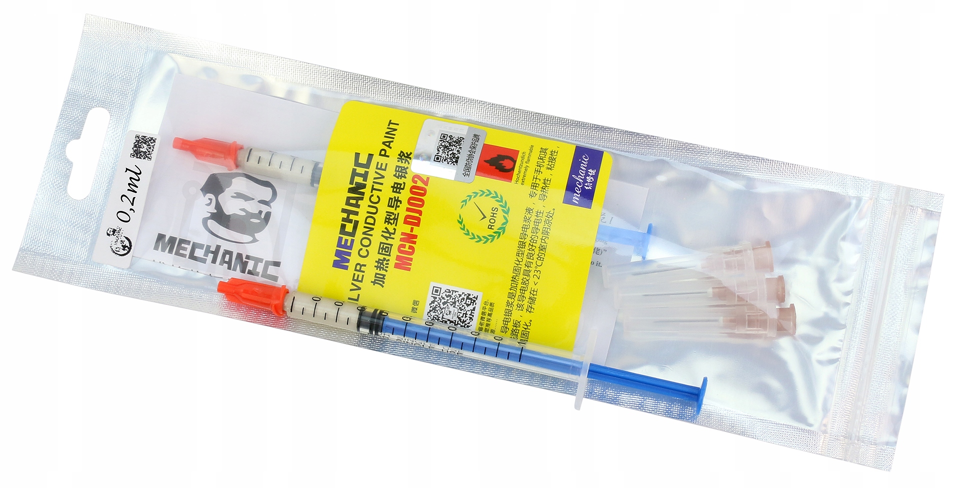 KLEJ ELEKTROPRZEWODZĄCY 3 IGŁY MECHANIC MCN-DJ002 OGRZEWANIE SZYB ELEKTRONI