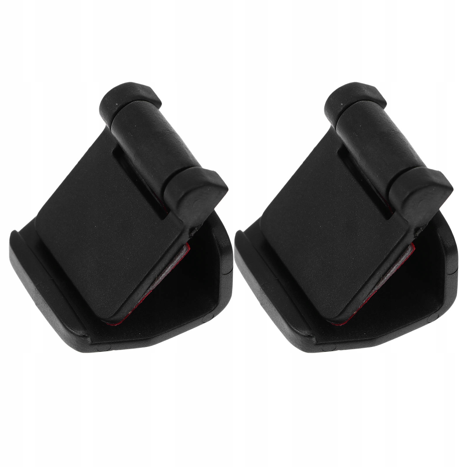 4 SZT. PLASTIKOWE ZAMKI DO TERRARIUM ŻÓŁWIA, CZARNE