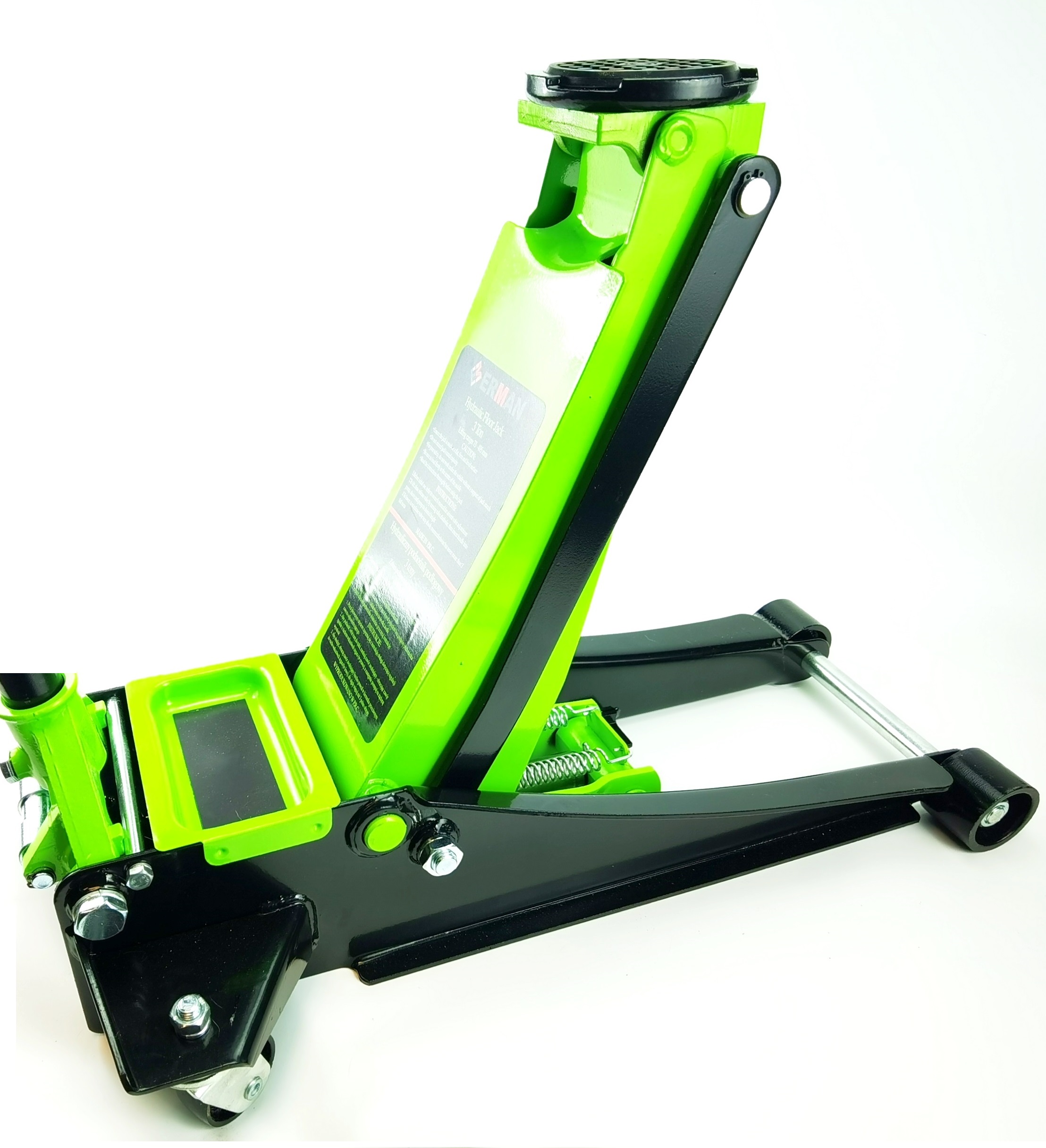 PODNOSNIK DWUTLOKOWY NISKOPROFILOWY ZABA LEWAR 3T Minimum Lifting Height 73 mm