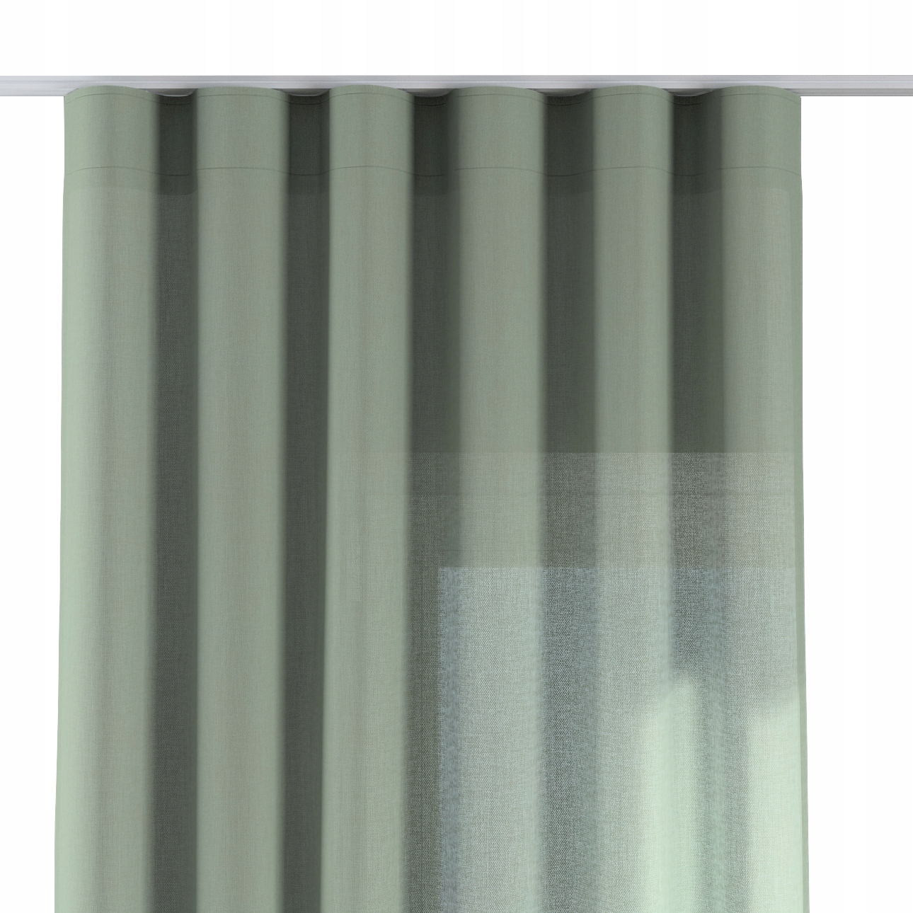 Záves na páske wave 130x245 cm zelený