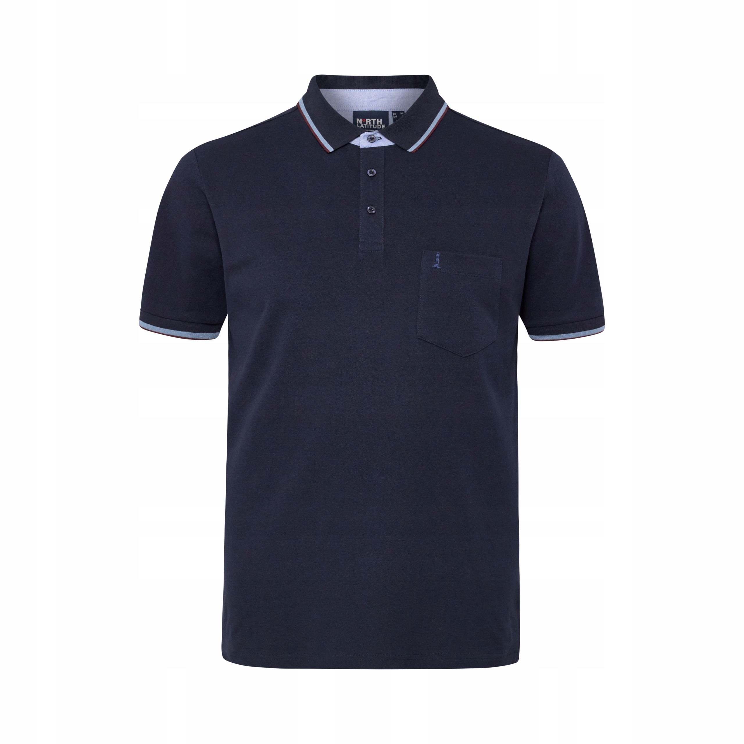 North Latitude Velké Rozměry Polokošile Bavlna Lycra 8XL 180 cm
