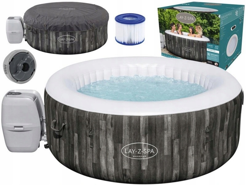 

Duży Basen Jacuzzi Bestway Lay-z-spa Bahamas 60005