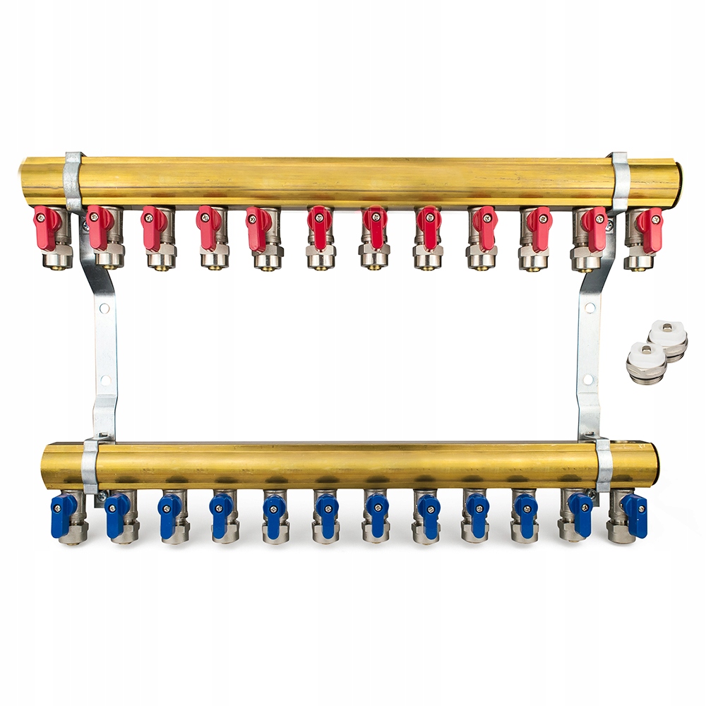 Rozdeľovač Podlahovky Pex Pre Podlahové Vykurovanie 12 Obvodov 4F