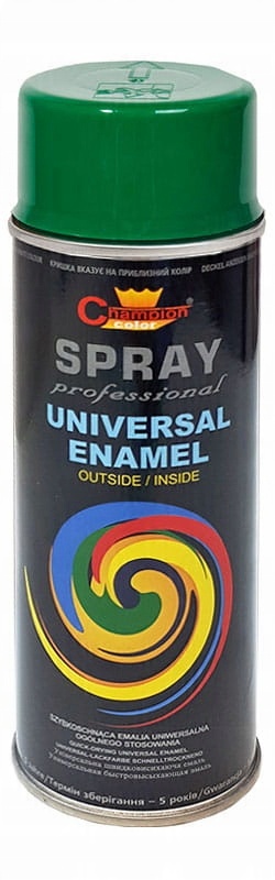 

Farba champion uniwersalna 400ml RAL6029 zielona m