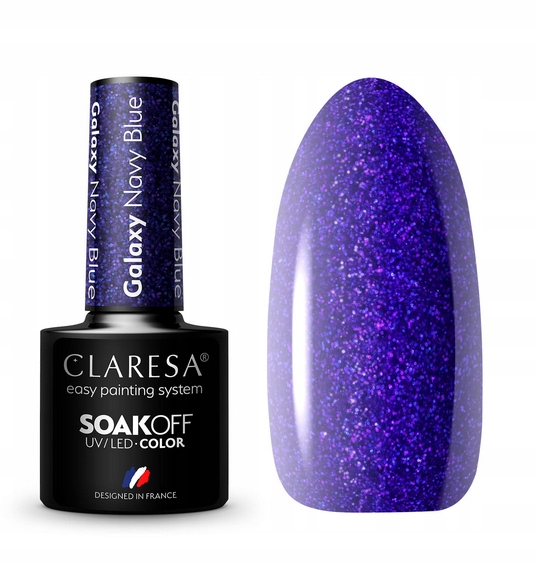 

Claresa Galaxy Navy Blue Lakier Hybrydowy