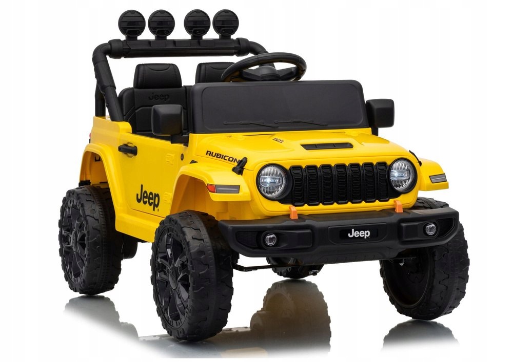 Pojazd Na Akumulator Jeep Rubicon DK-JWR558 24V Żółty Lean Cars