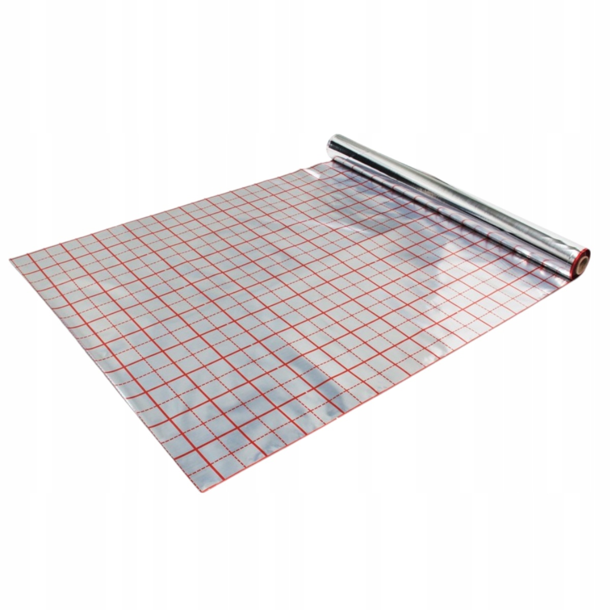 Uponor multi мультифольга 4мм,60х1м 60ф. пленка с разметкой. фольга для теплого пола 105 микрон. пленка с разметкой. фольга с разметкой для теплого пола izofolix.