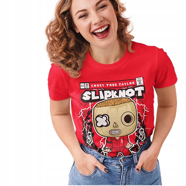 DAMSKA KOSZULKA HORROR/ROCK COREY TAYLOR SLIPKNOT Marka Vexel