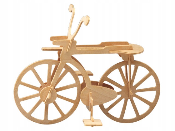 

Rower składanka drewniana puzzle 3D P012