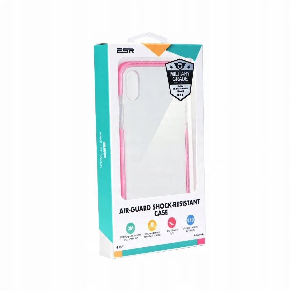 

Futerał Esr Air Guard do iPhone Xs Max różowy
