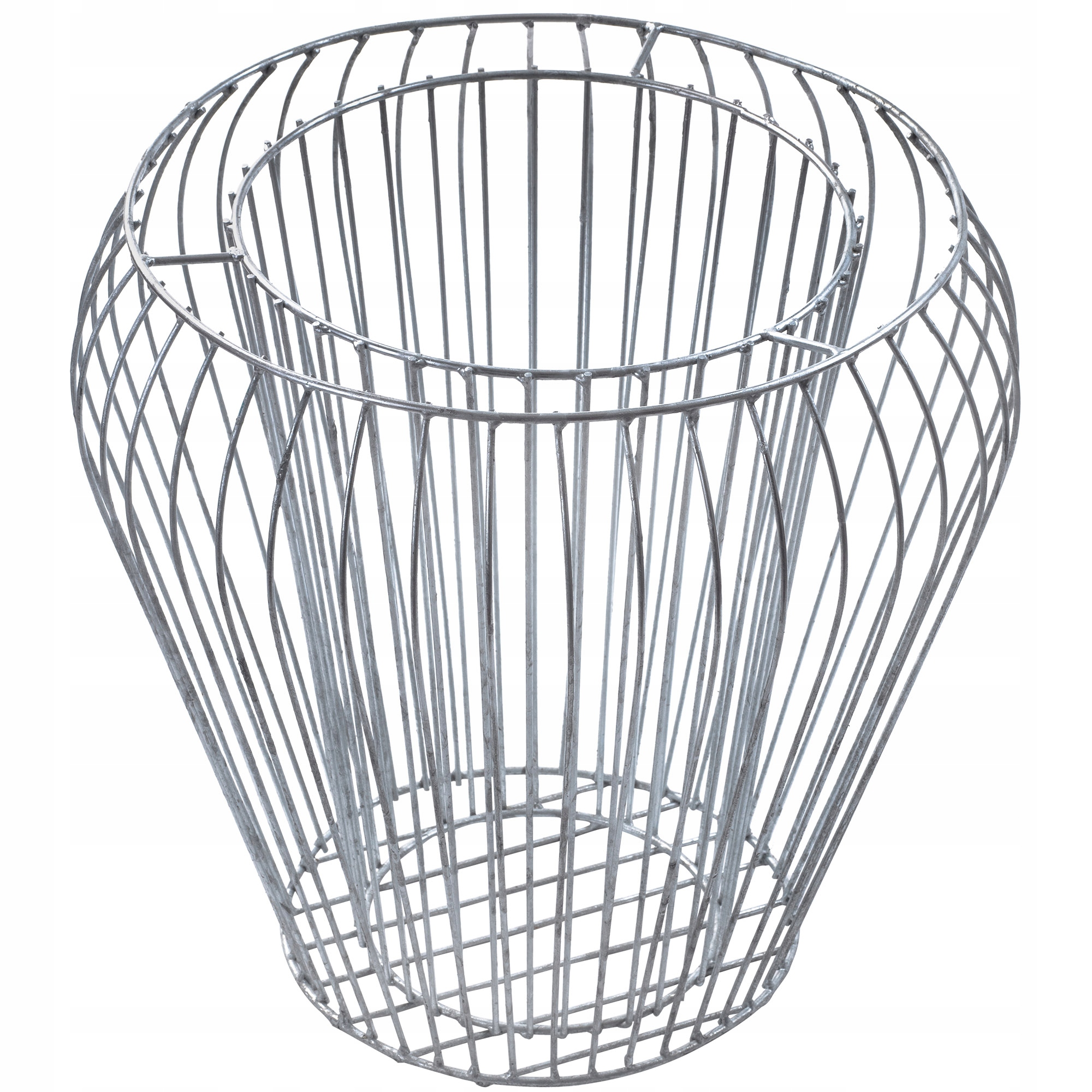 Gabionový Květináč Zahradní Ocelový 47 CM Pozinkovaný