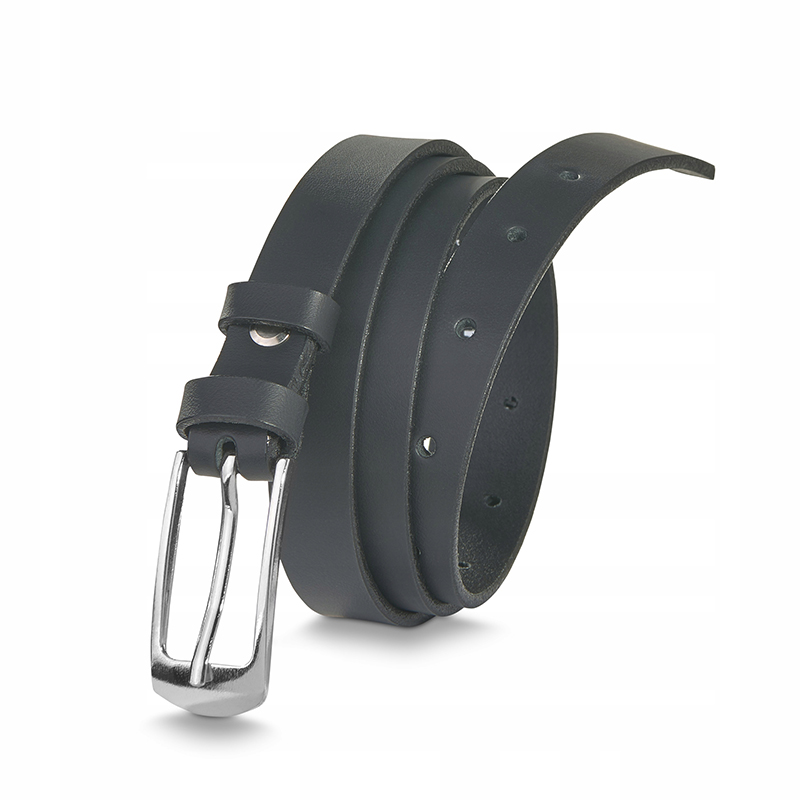 

Pasek skórzany damski czarny do spodni Betlewski