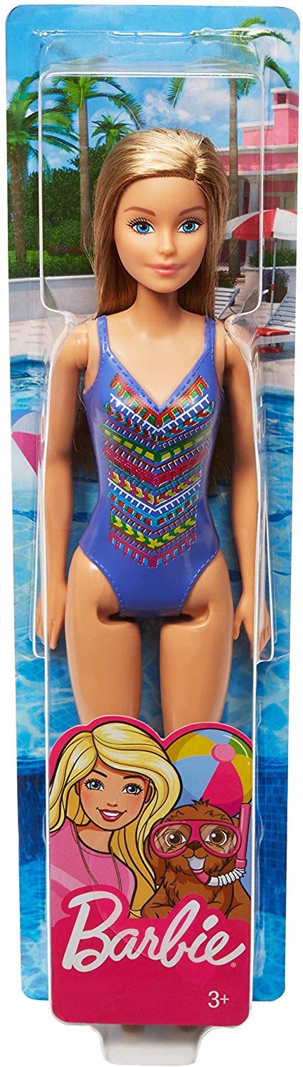 

Lalka Barbie Plażowa Do Kąpieli FJD97