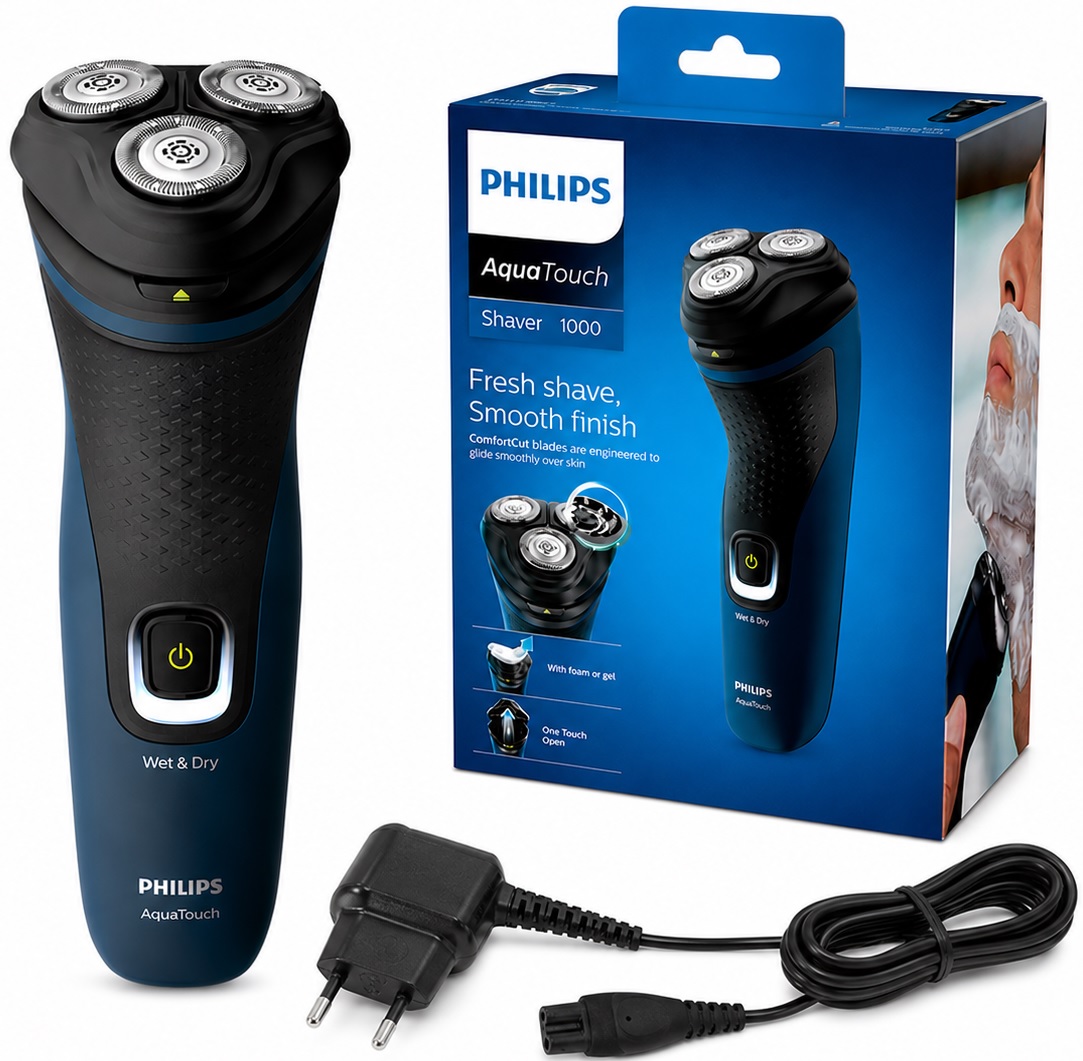 Golarka Philips S1121/41 AquaTouch Golenie na mokro i sucho