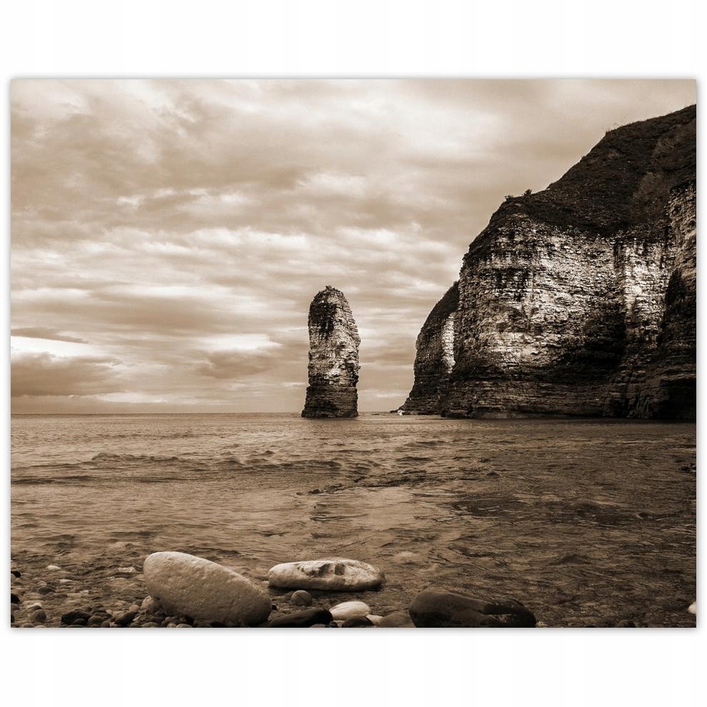 

Plakat 50x40 Fotografia Sepia Klif
