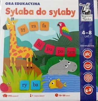 

Gra edukacyjna. Sylaba do sylaby. Kapitan Nauka 4-