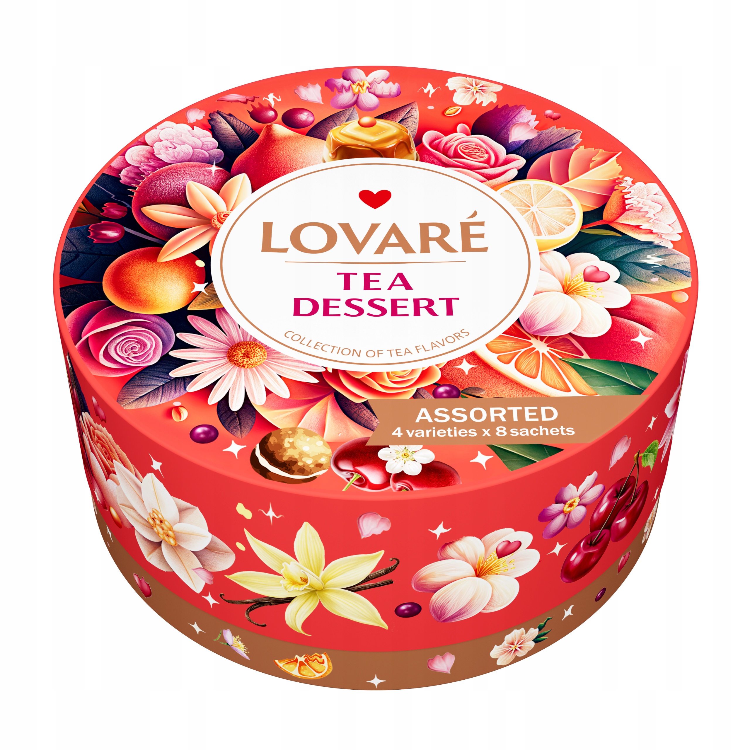 LOVARE kolekcja Tea Dessert 4 x 8 szt