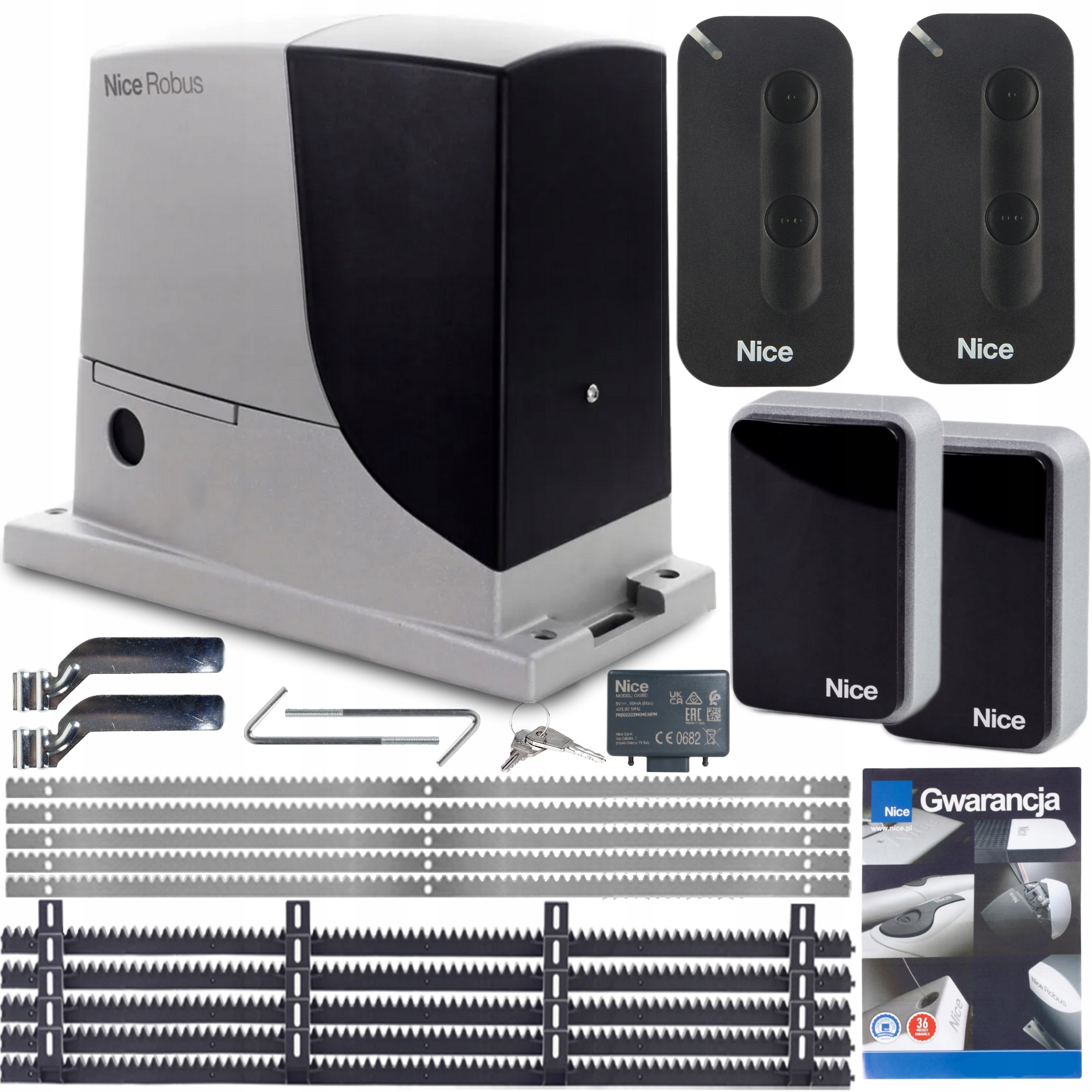 Set Pohon Nice Robus 1000 2xPILOT 5x Lišta