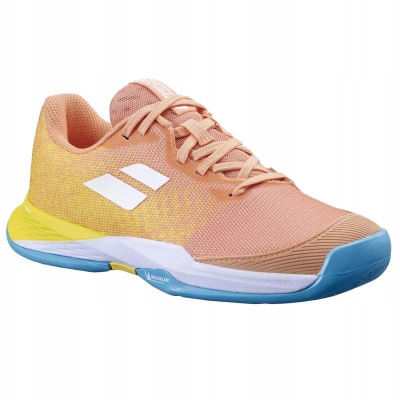 Tenisové Boty Babolat Jet Mach III All Court Girl Coral/gold Fusion 36