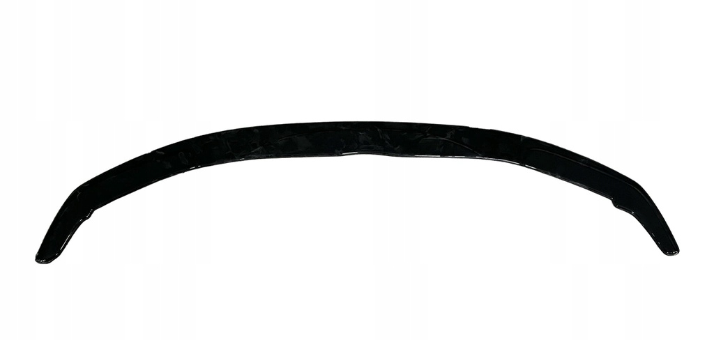 Dokładka przedniego zderzaka do BMW 5 (F10) Sedan 2011-2016 czarny połysk