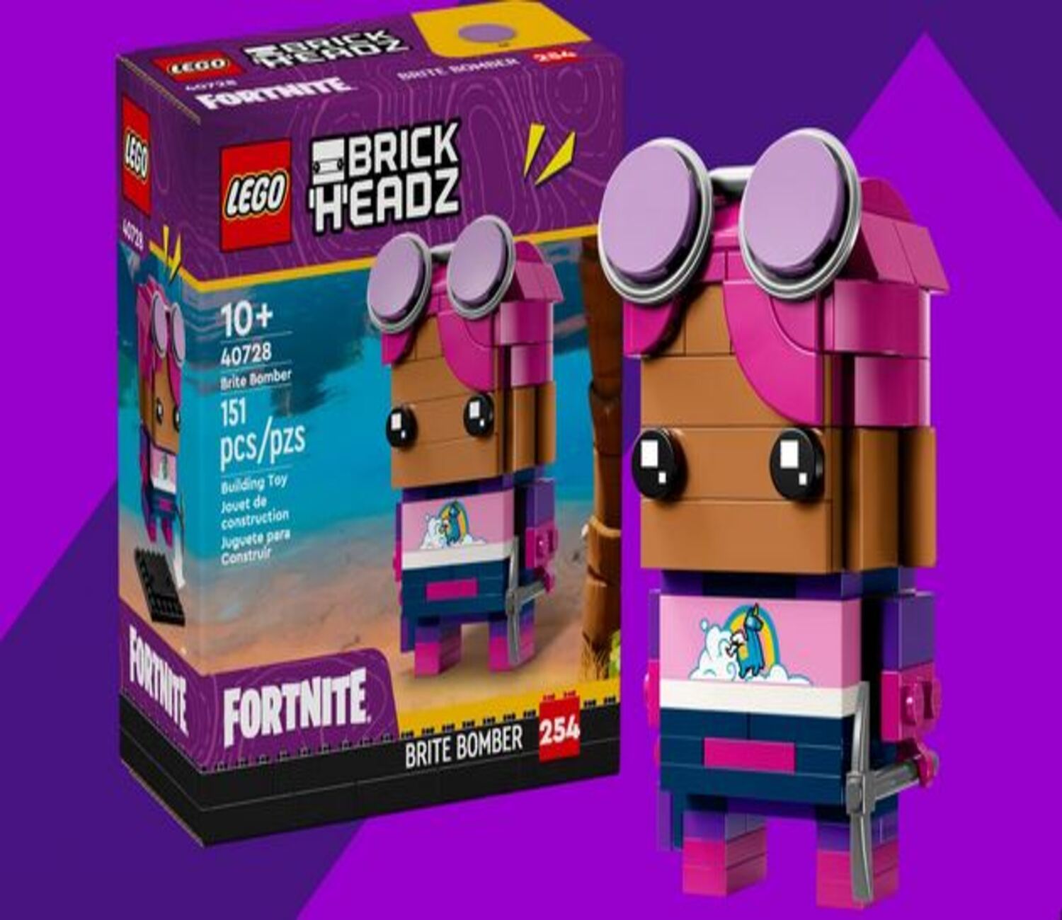 Lego 40728 BrickHeadz Fortnite Bombové barvy
