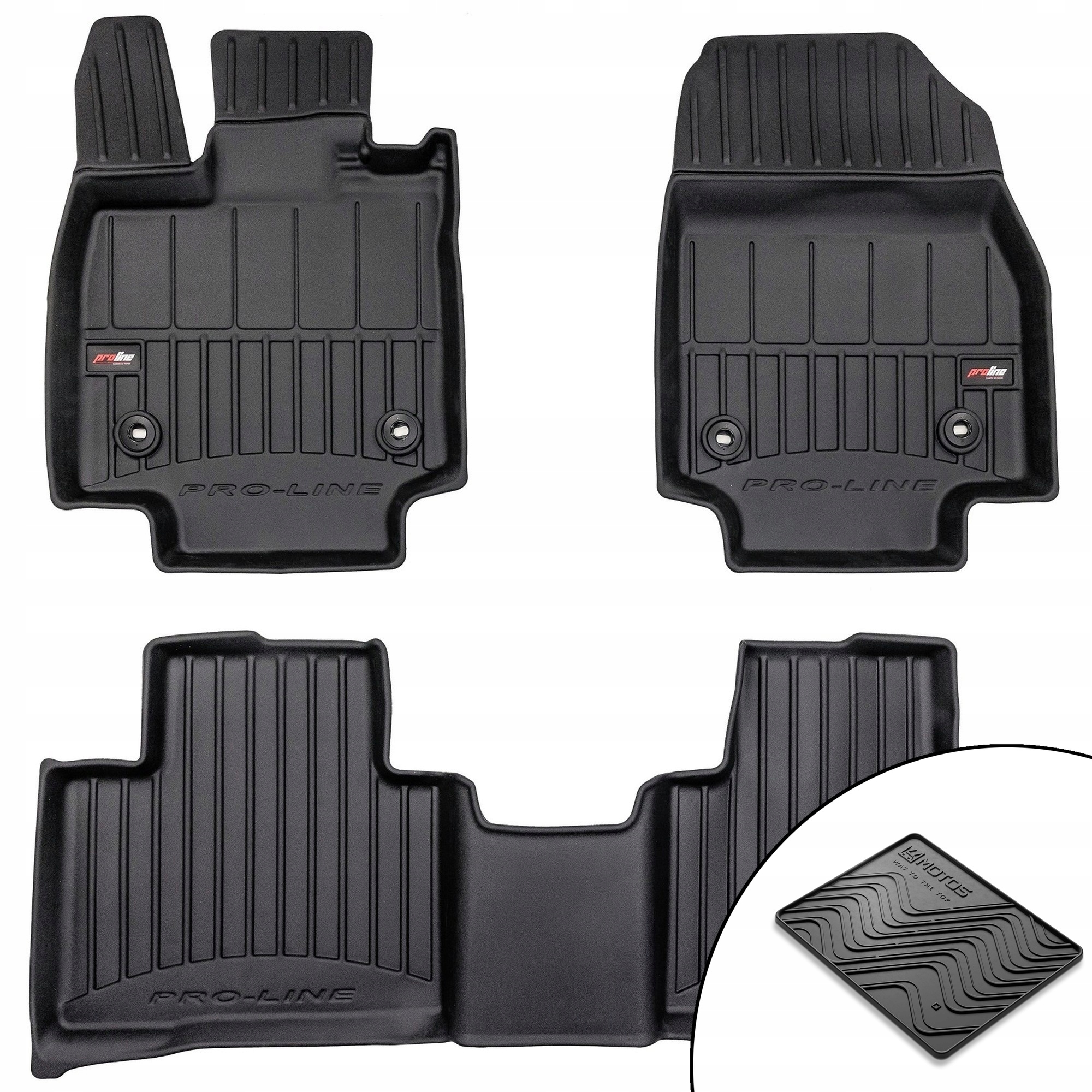 3D gumové rohože Lexus Rx V od roku 2022 rohož zdarma