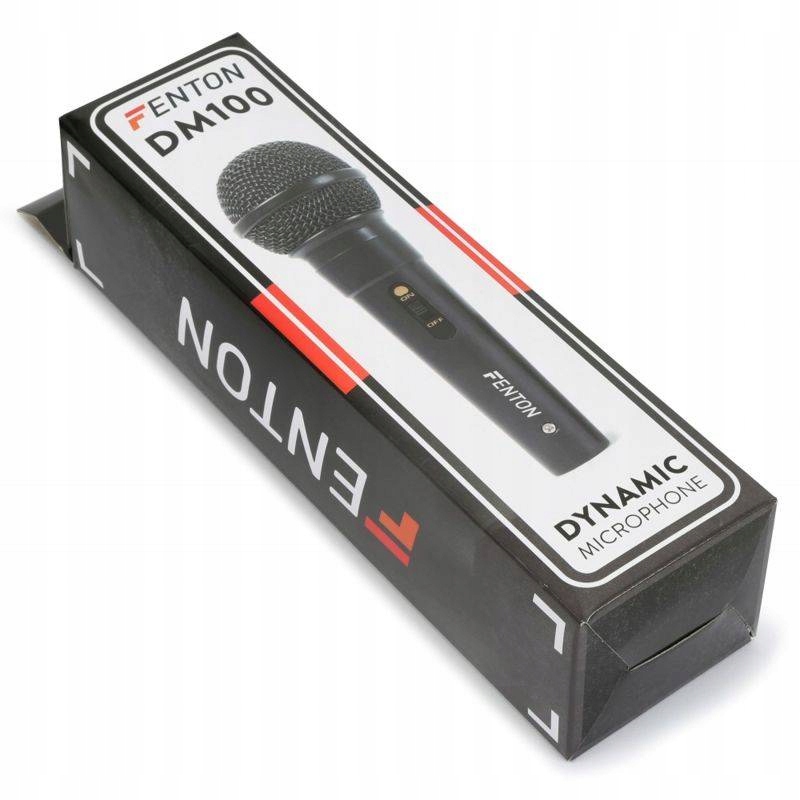 Mikrofon dynamiczny Fenton DM100 KARAOKE EVENT Model DM100