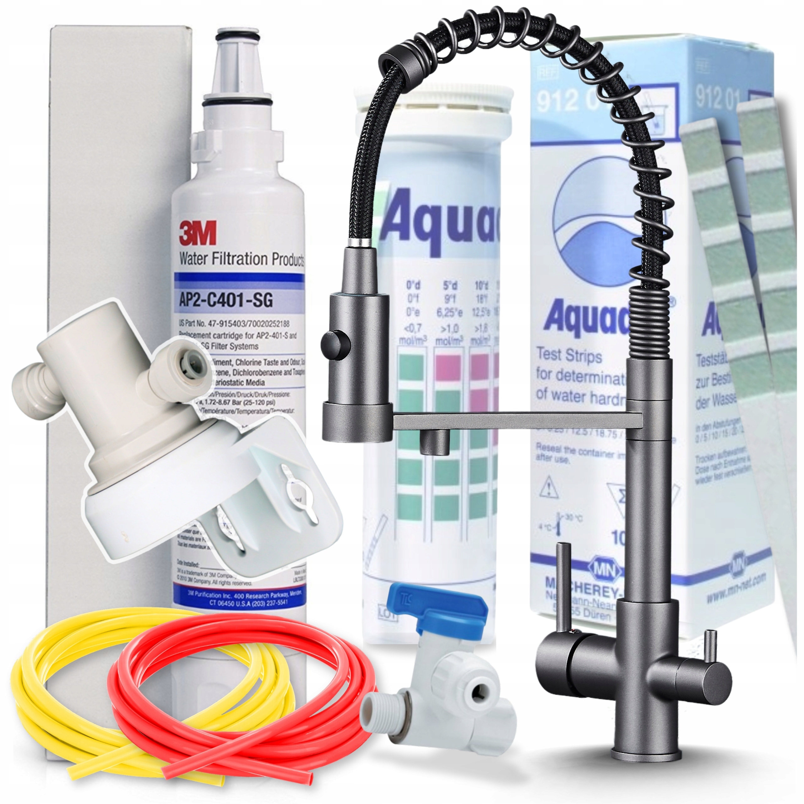 Systém filtrování vody Kuchyňský filtr s baterií Třícestný kohoutek do kuchyně