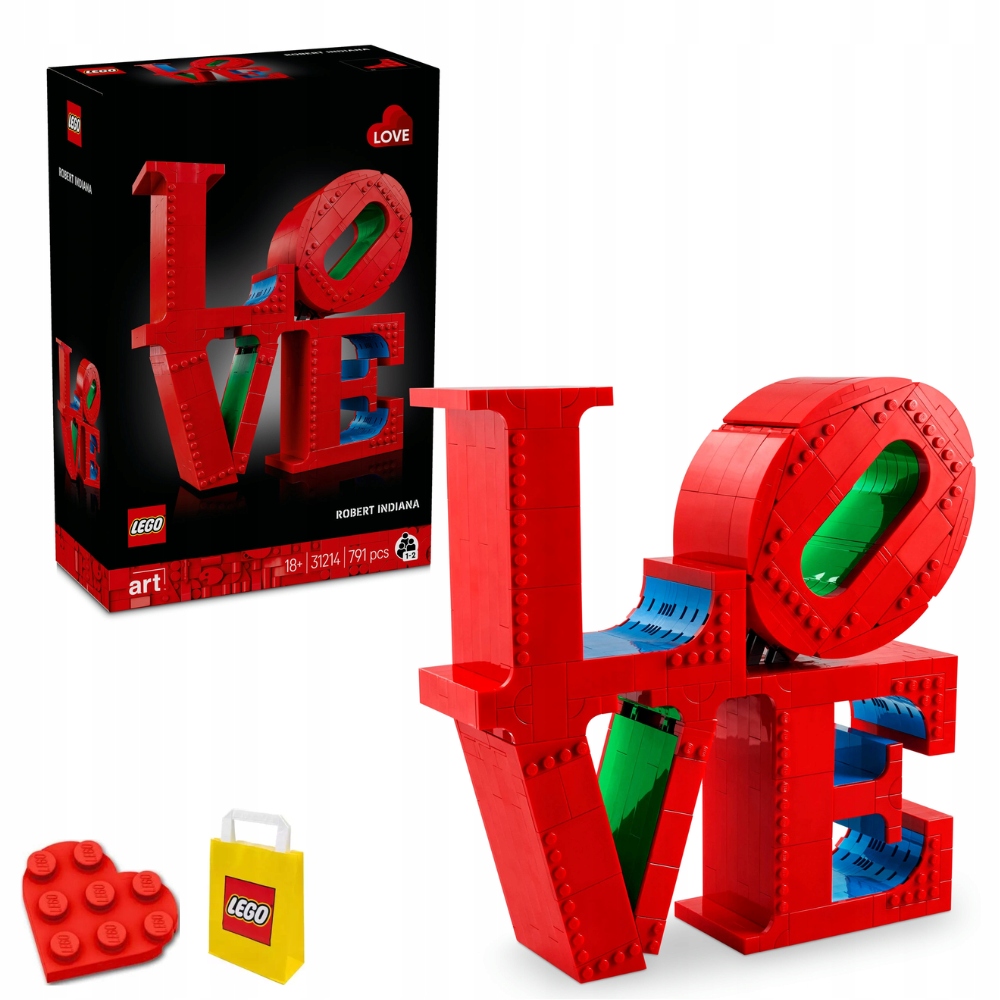 Lego Art Love Láska 31214