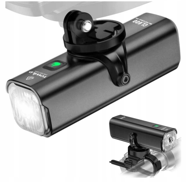 Přední světlo Towild CL 600 lumenů, akumulátor, Usb C, originál