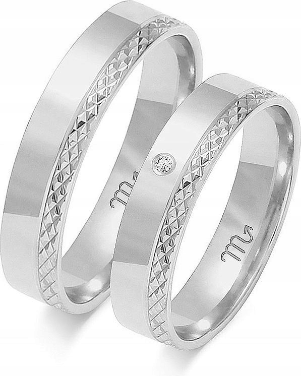 Prsteny na svatba jemné svatební 585 vel. 29 30 31 elegantní model s gravírováním