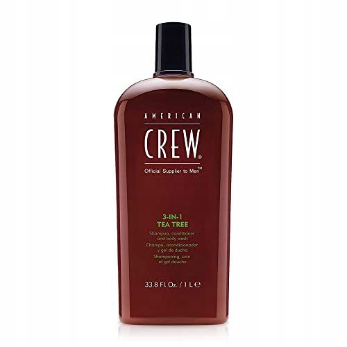 American Crew Šampon S Tea Tree 3V1 (šampon, Kondicionér Sprchový Gel)