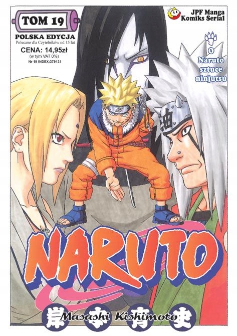 NARUTO #19 - MANGA - NOWY