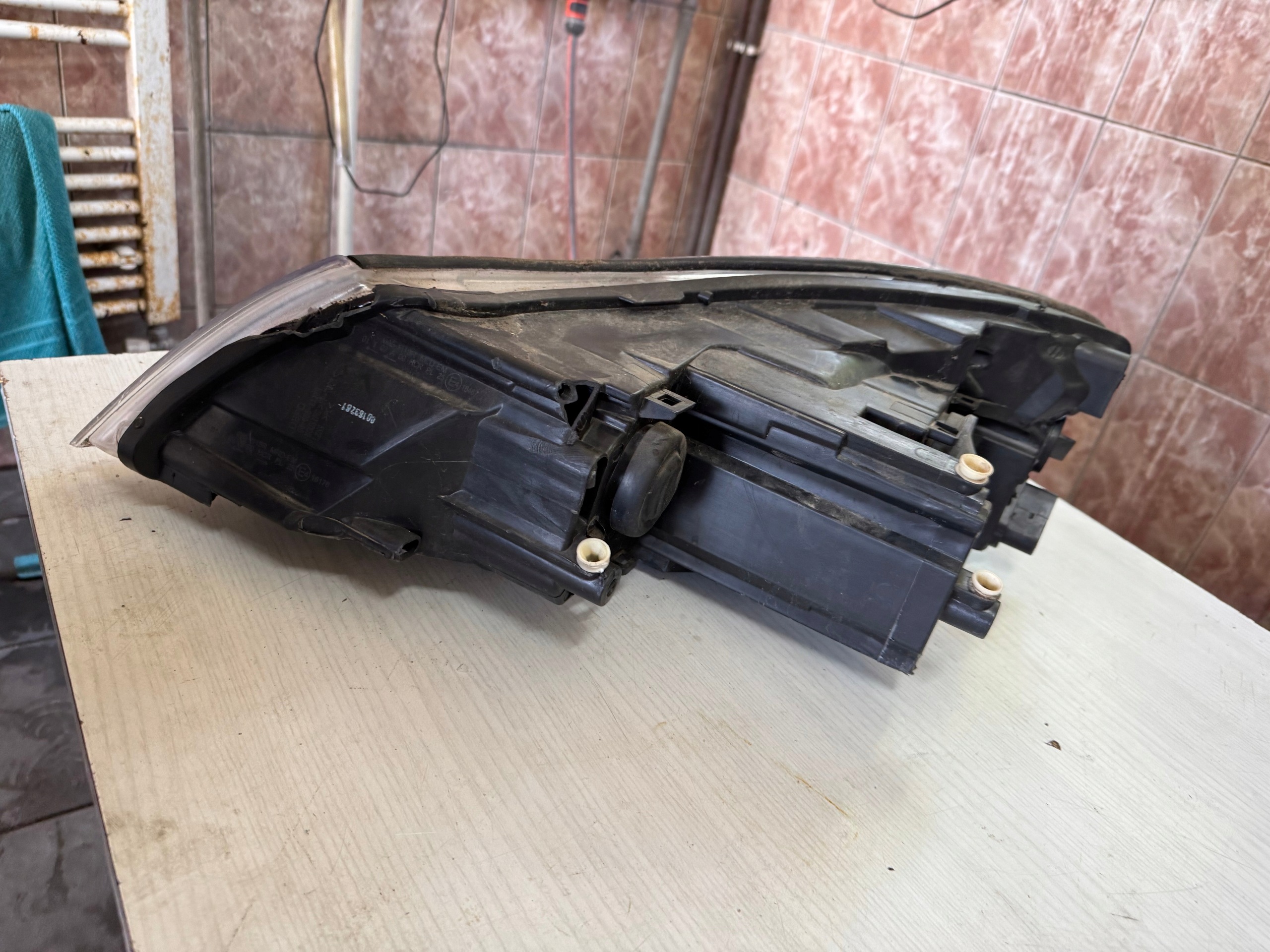 REFLEKTOR right light front lens EU SKODA OCTAVIA 2 II LIFT 08-13