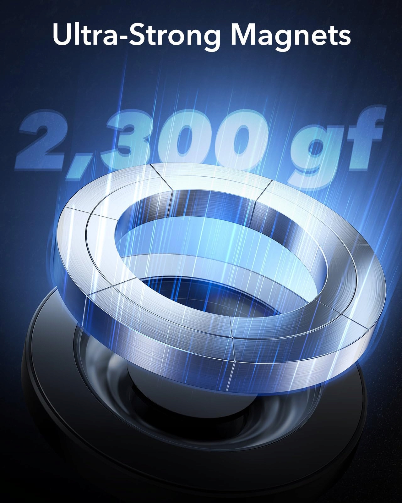 ESR Uchwyt Samochodowy Magnetyczny Do iPhone Android Smartphones — miniatura 3