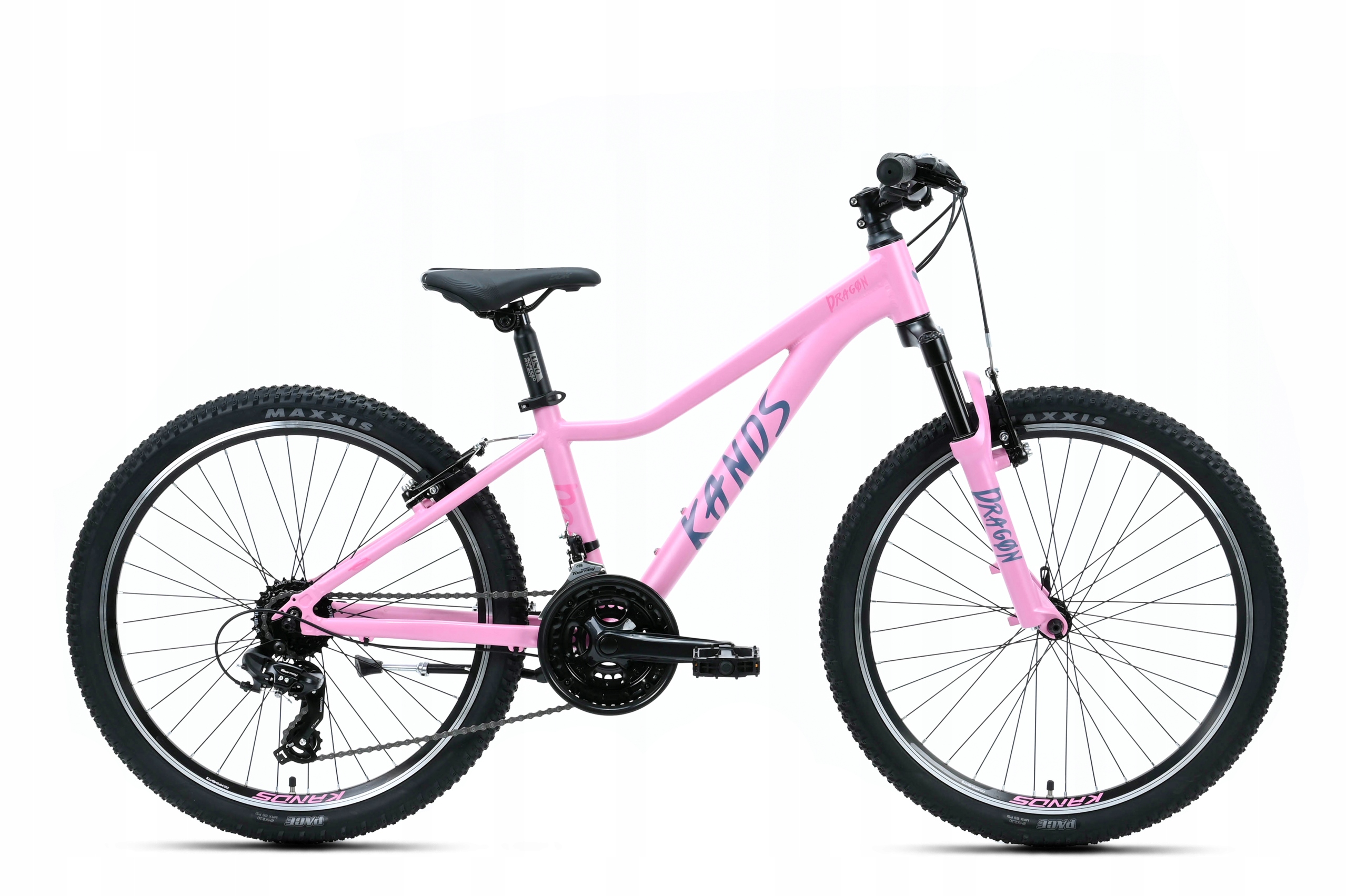 Rower Mtb 24 cale Kands Dragon młodzieżowy różowy 2026