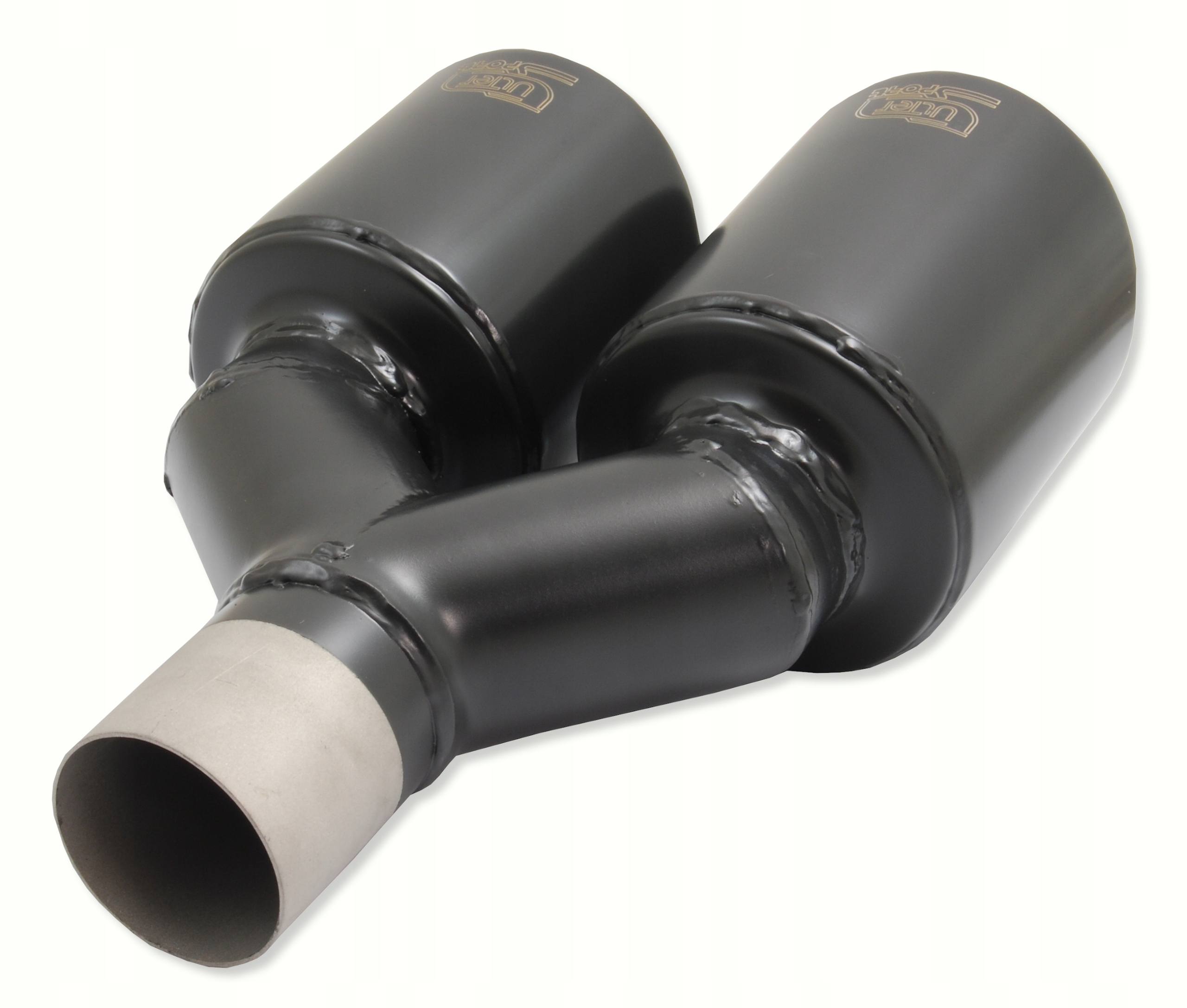 Końcówka Tłumika okrągła 100 mm | podwójna PRAWA Producent części Ulter-Sport