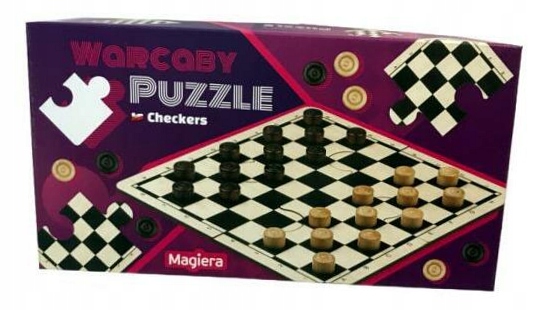 Warcaby Puzzle Magiera