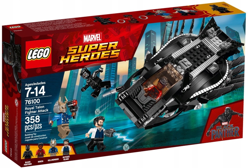 Lego Heroes Útok stíhacího letounu Royal Talon 76100